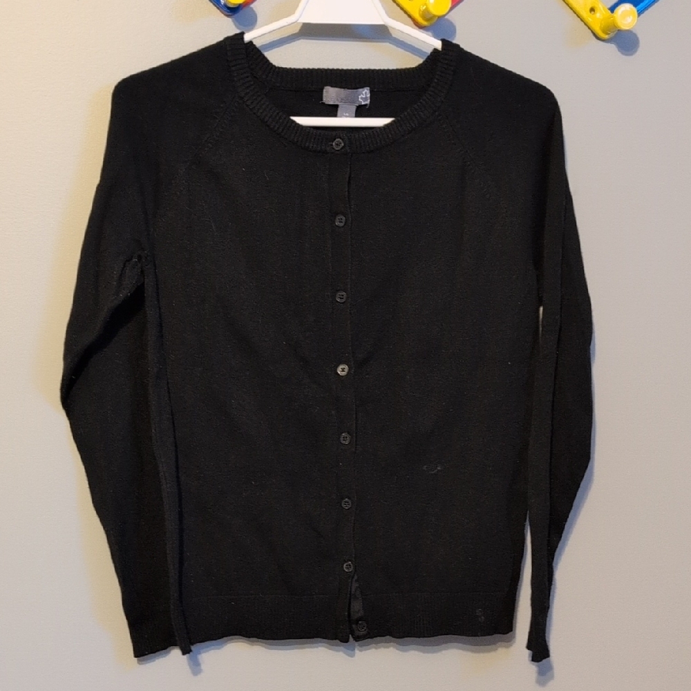Sears Black Women's Cardigan Sweater